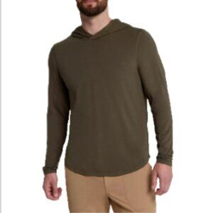 New with Tags, VRST Essentials Lightweight Hoodie, Olive Green, Large MSRP $48
